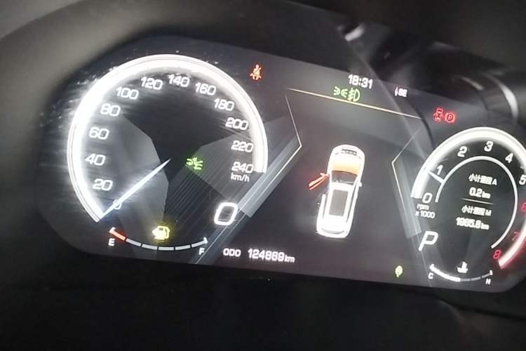 Used Wey VV6 2018 2.0T Four-Wheel Drive Flagship Version China V Standard Instrument Cluster