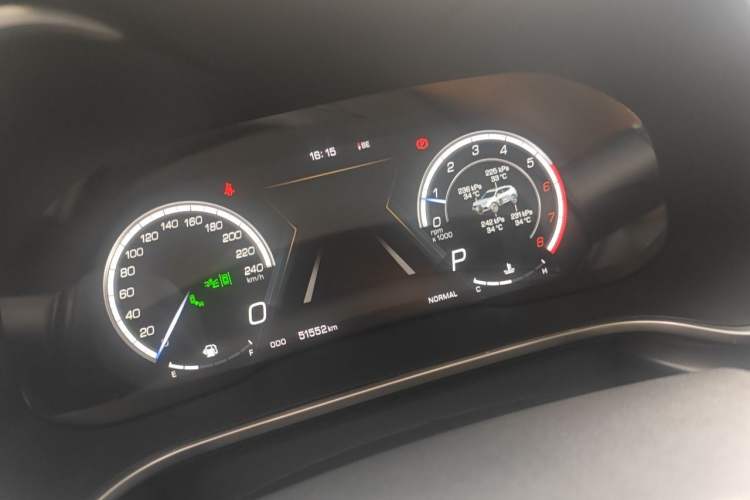 Used Wey VV6 2018 2.0T Two-Wheel-Drive Ultra-Luxury Version China V Standard Instrument Cluster