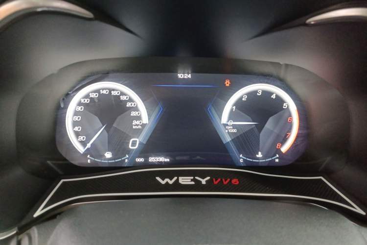 Used Wey VV6 2018 2.0T Two-Wheel Drive Flagship Version China V Standard Instrument Cluster
