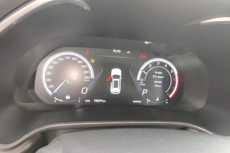 Used Wey VV6 2018 2.0T Two-Wheel Drive Flagship Version China V Standard Instrument Cluster