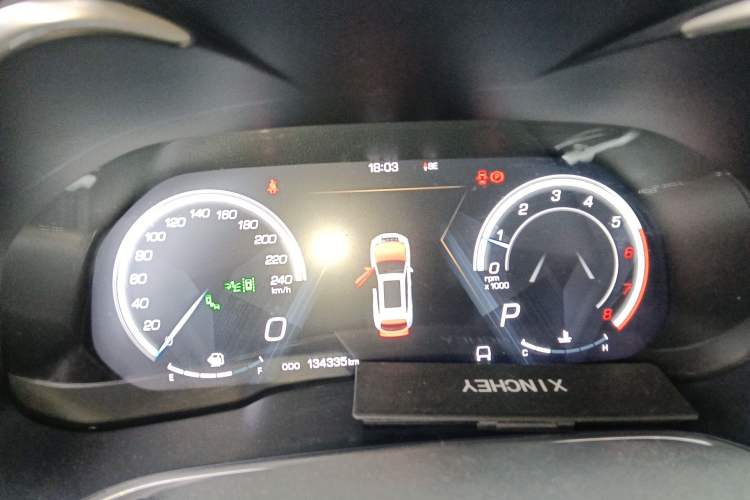 Used Wey VV6 2018 2.0T Four-Wheel Drive Flagship Version China V Standard Instrument Cluster