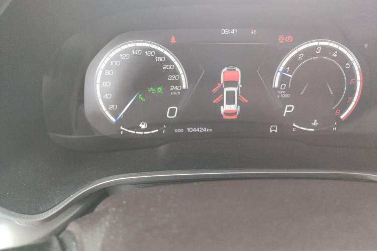 Used Wey VV6 2018 2.0T Four-Wheel Drive Flagship Version China V Standard Odometer Close Up