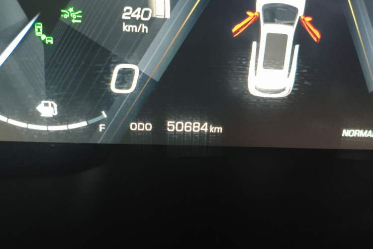 Used Wey VV6 2018 2.0T Two-Wheel-Drive Ultra-Luxury Version China V Standard Odometer Close Up