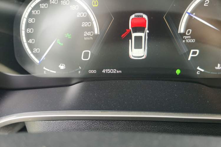 Used Wey VV6 2018 2.0T Four-Wheel Drive Flagship Version China V Standard Odometer Close Up