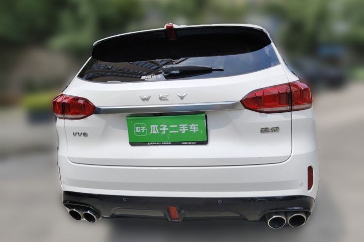 Used Wey VV6 2018 2.0T Two-Wheel Drive Flagship Version China V Standard Rear
