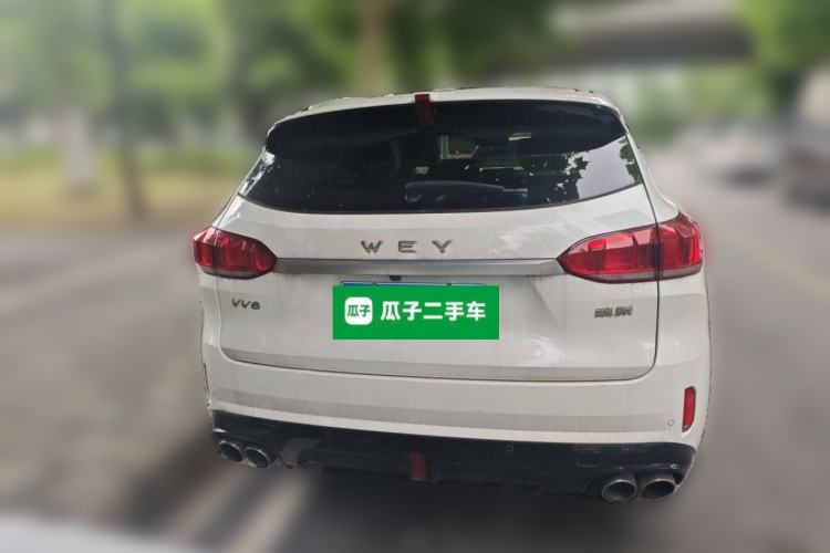 Used Wey VV6 2018 2.0T Two-Wheel Drive Flagship Version China V Standard Rear
