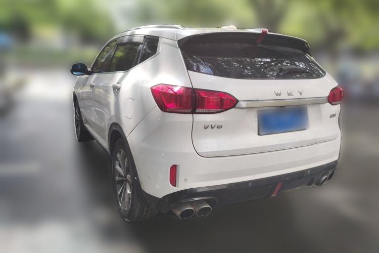 Used Wey VV6 2018 2.0T Four-Wheel Drive Flagship Version China V Standard Rear Left 45 Deg