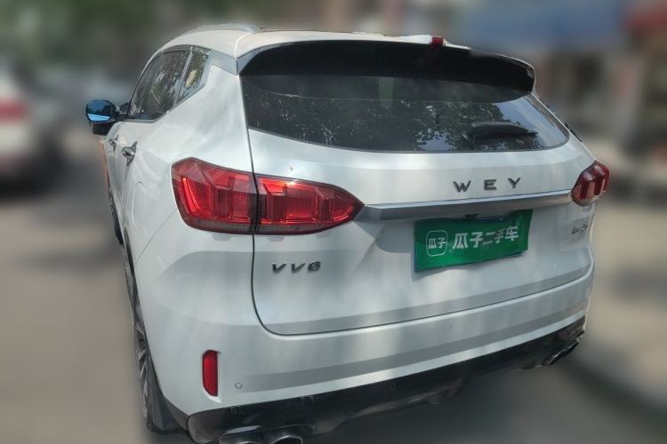 Used Wey VV6 2018 2.0T Two-Wheel-Drive Ultra-Luxury Version China V Standard Rear Left 45 Deg