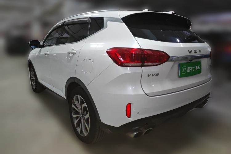 Used Wey VV6 2018 2.0T Two-Wheel-Drive Ultra-Luxury Version China V Standard Rear Left 45 Deg