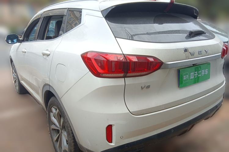 Used Wey VV6 2018 2.0T Two-Wheel-Drive Ultra-Luxury Version China V Standard Rear Left 45 Deg