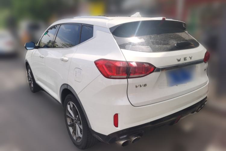 Used Wey VV6 2018 2.0T Two-Wheel Drive Flagship Version China V Standard Rear Left 45 Deg