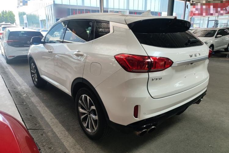 Used Wey VV6 2018 2.0T Two-Wheel-Drive Ultra-Luxury Version China V Standard Rear Left 45 Deg