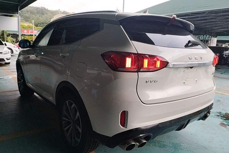 Used Wey VV6 2018 2.0T Four-Wheel Drive Flagship Version China V Standard Rear Left 45 Deg