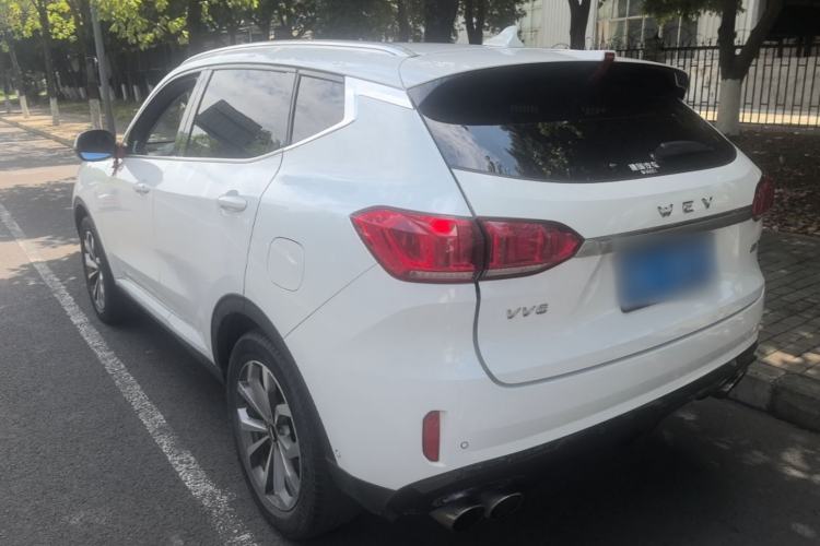 Used Wey VV6 2018 2.0T Two-Wheel Drive Flagship Version China V Standard Rear Left 45 Deg