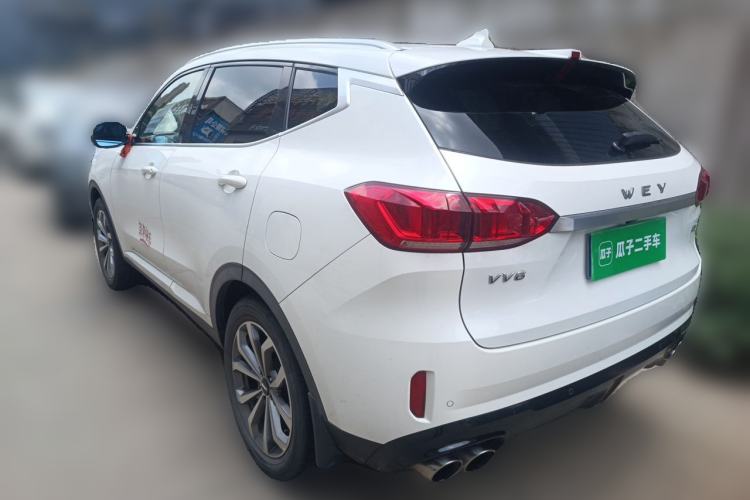 Used Wey VV6 2018 2.0T Two-Wheel-Drive Ultra-Luxury Version China V Standard Rear Left 45 Deg