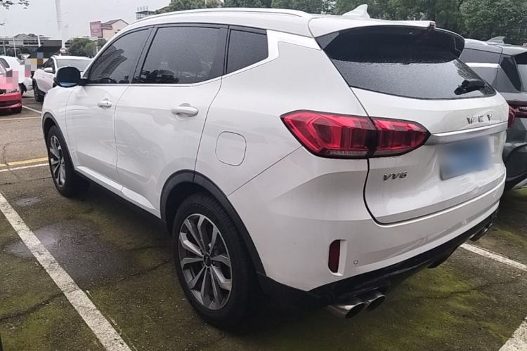 Used Wey VV6 2018 2.0T Two-Wheel-Drive Ultra-Luxury Version China V Standard Rear Left 45 Deg