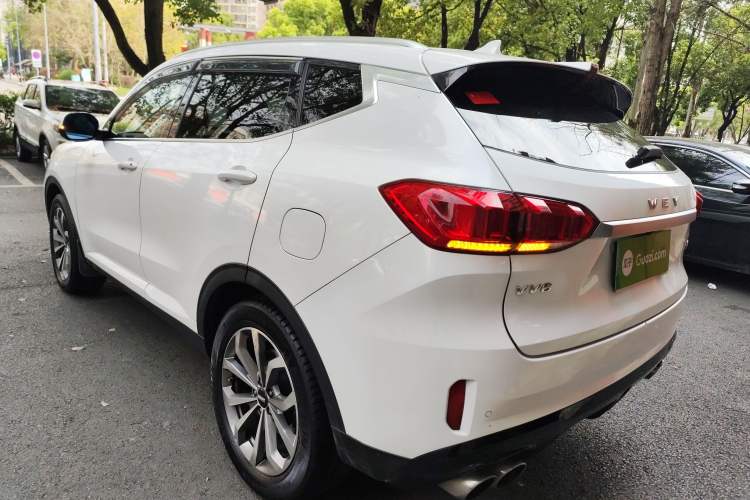Used Wey VV6 2018 2.0T Two-Wheel-Drive Ultra-Luxury Version China V Standard Rear Left 45 Deg