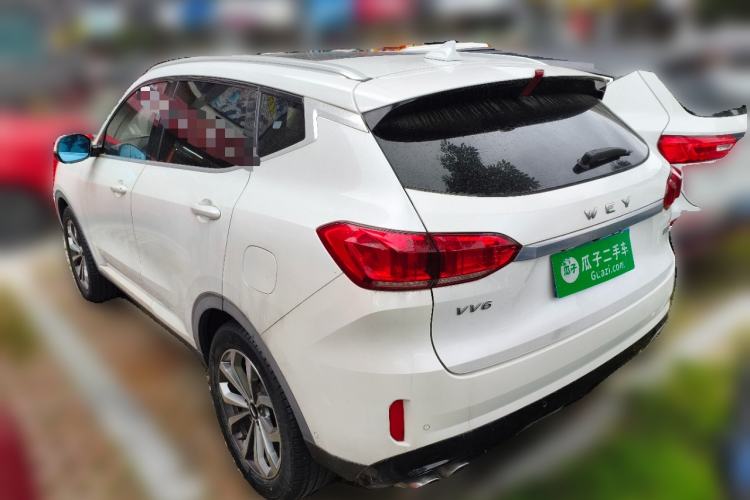Used Wey VV6 2018 2.0T Two-Wheel Drive Flagship Version China V Standard Rear Left 45 Deg