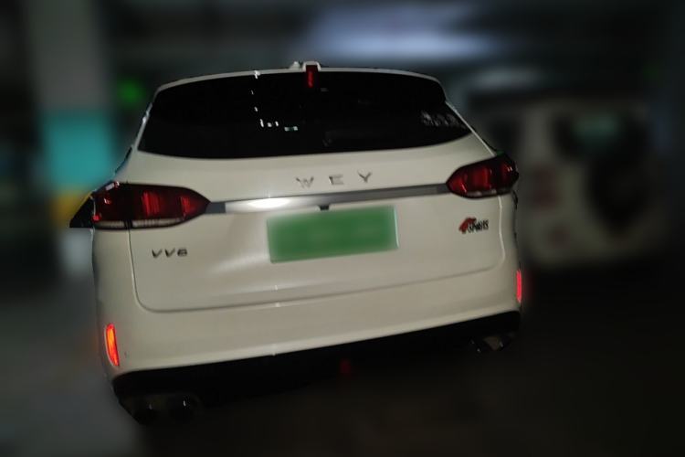 Used Wey VV6 2018 2.0T Four-Wheel Drive Flagship Version China V Standard Rear