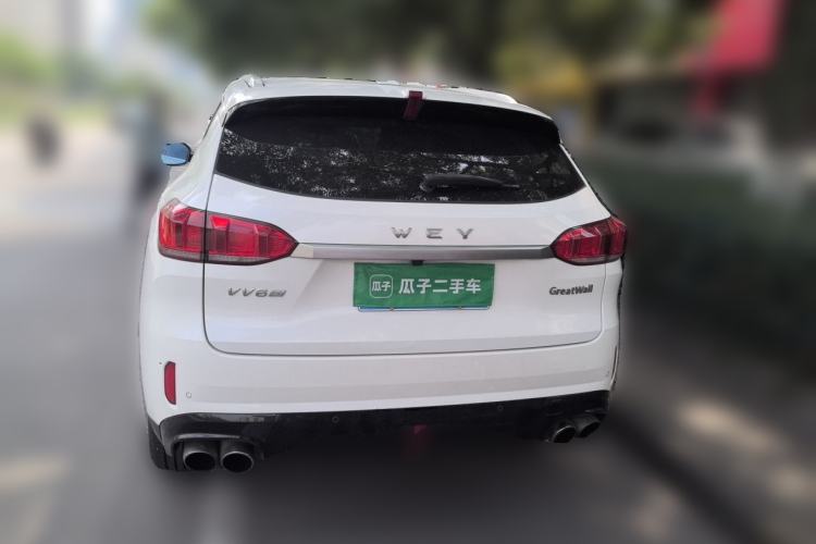 Used Wey VV6 2018 2.0T Two-Wheel-Drive Ultra-Luxury Version China V Standard Rear