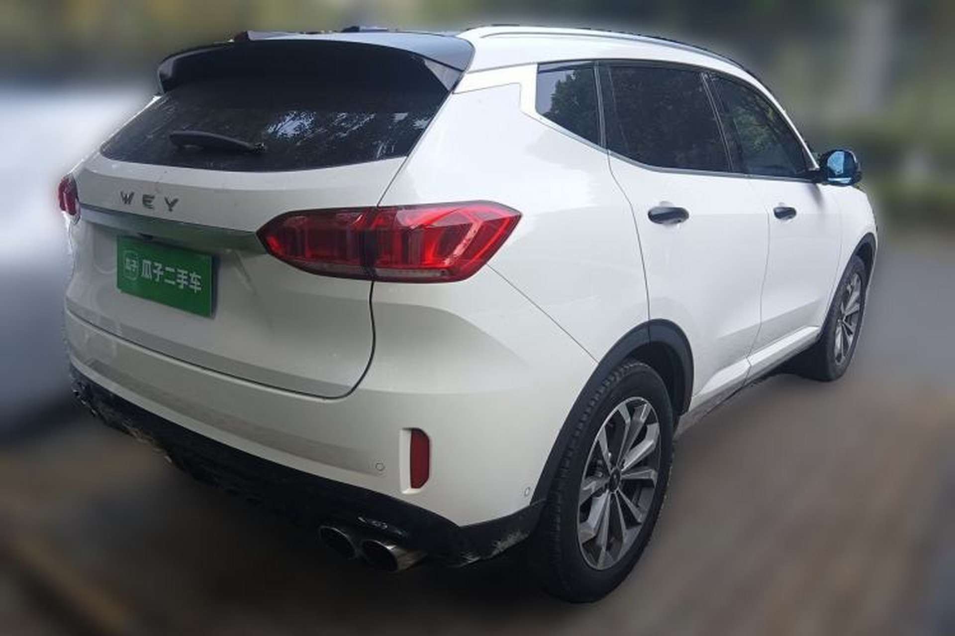 Used Wey VV6 2018 2.0T Two-Wheel Drive Flagship Version China V Standard Rear Right 45 Deg