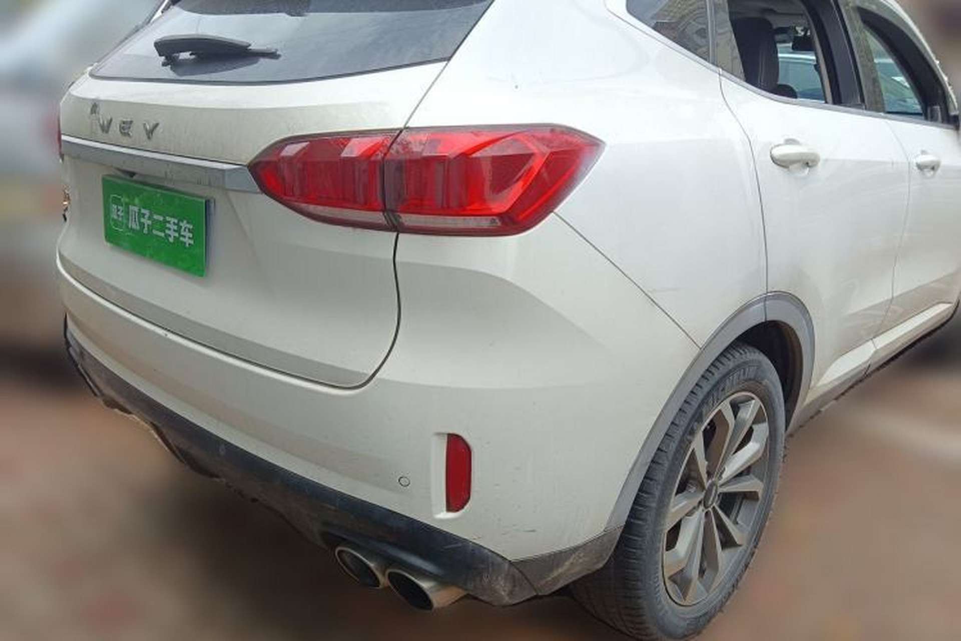 Used Wey VV6 2018 2.0T Two-Wheel-Drive Ultra-Luxury Version China V Standard Rear Right 45 Deg