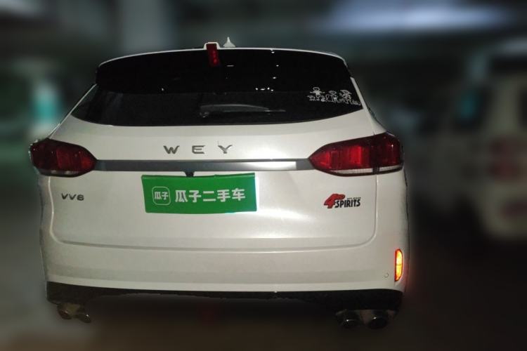 Used Wey VV6 2018 2.0T Four-Wheel Drive Flagship Version China V Standard Rear Right 45 Deg