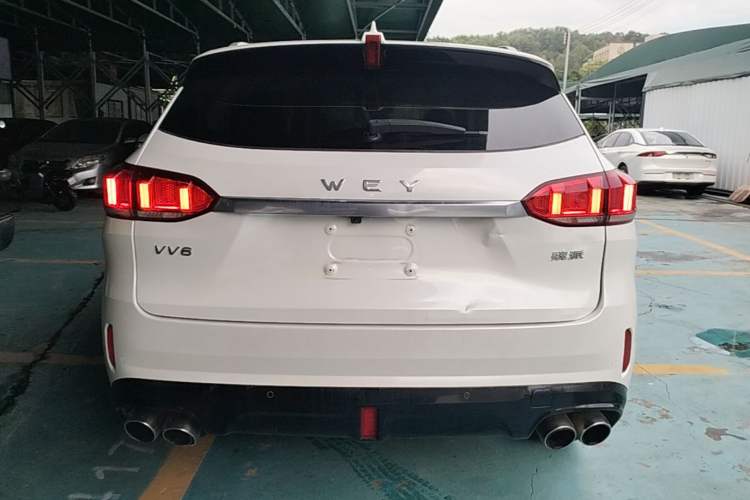 Used Wey VV6 2018 2.0T Four-Wheel Drive Flagship Version China V Standard Rear