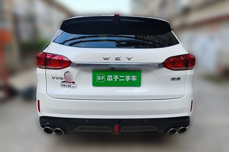 Used Wey VV6 2018 2.0T Two-Wheel-Drive Ultra-Luxury Version China V Standard Rear