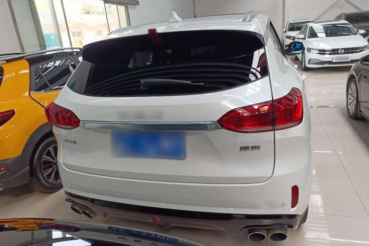 Used Wey VV6 2018 2.0T Two-Wheel Drive Flagship Version China V Standard Rear