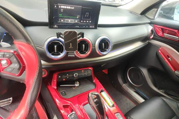 Used Wey VV6 2019 2.0T Two-Wheel-Drive Ultra-Luxury Version China VI Standard Audio And AC Panel