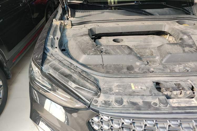 Used Wey VV6 2019 2.0T Four-Wheel Drive Flagship Version China VI Standard Engine Bay Right