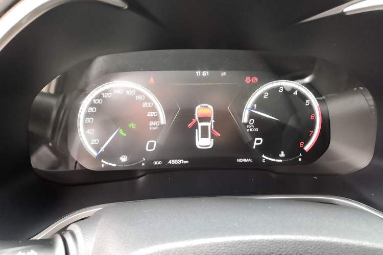 Used Wey VV6 2019 2.0T Two-Wheel-Drive Ultra-Luxury Version China VI Standard Instrument Cluster