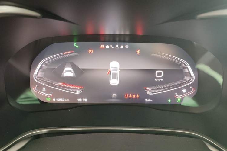 Used Wey VV6 2019 2.0T Four-Wheel Drive Flagship Version China VI Standard Instrument Cluster