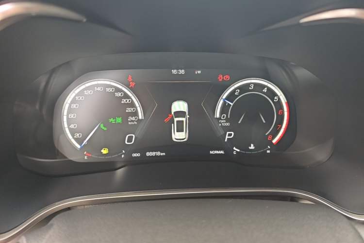 Used Wey VV6 2019 2.0T Two-Wheel-Drive Flagship Version China VI Standard Instrument Cluster