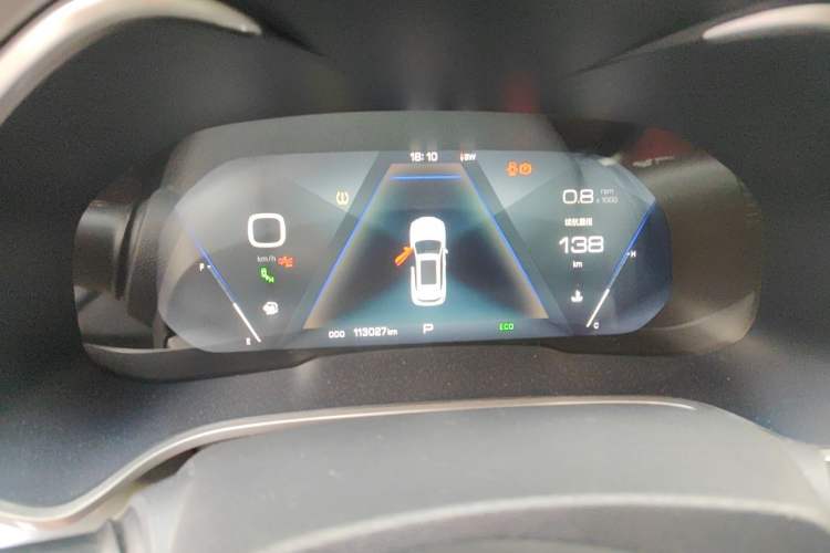 Used Wey VV6 2019 2.0T Two-Wheel-Drive Ultra-Luxury Version China VI Standard Instrument Cluster