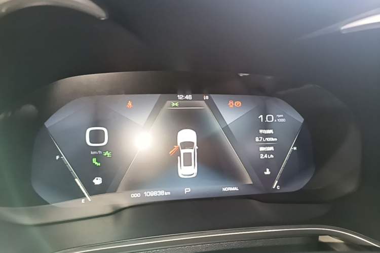 Used Wey VV6 2019 2.0T Two-Wheel-Drive Flagship Version China VI Standard Instrument Cluster