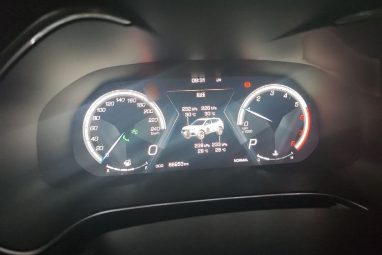 Used Wey VV6 2019 2.0T Two-Wheel-Drive Flagship Version China VI Standard Instrument Cluster