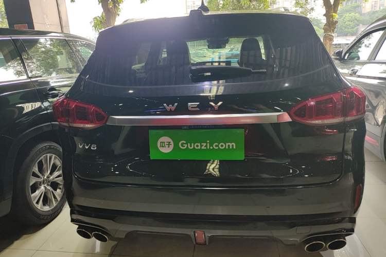 Used Wey VV6 2019 2.0T Four-Wheel Drive Flagship Version China VI Standard Rear