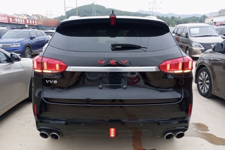Used Wey VV6 2019 2.0T Two-Wheel-Drive Ultra-Luxury Version China VI Standard Rear