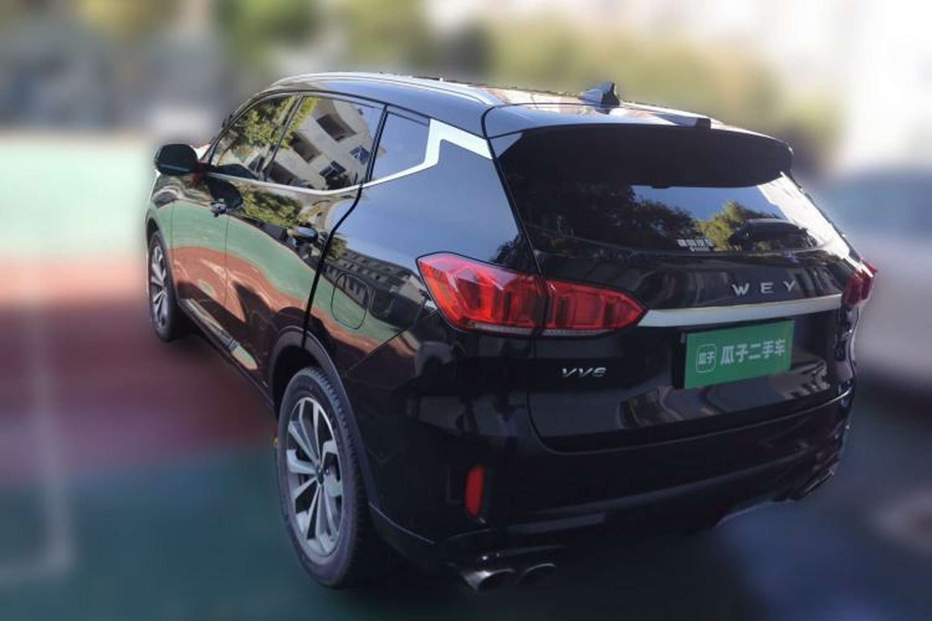 Used Wey VV6 2019 2.0T Two-Wheel-Drive Flagship Version China VI Standard Rear Left 45 Deg