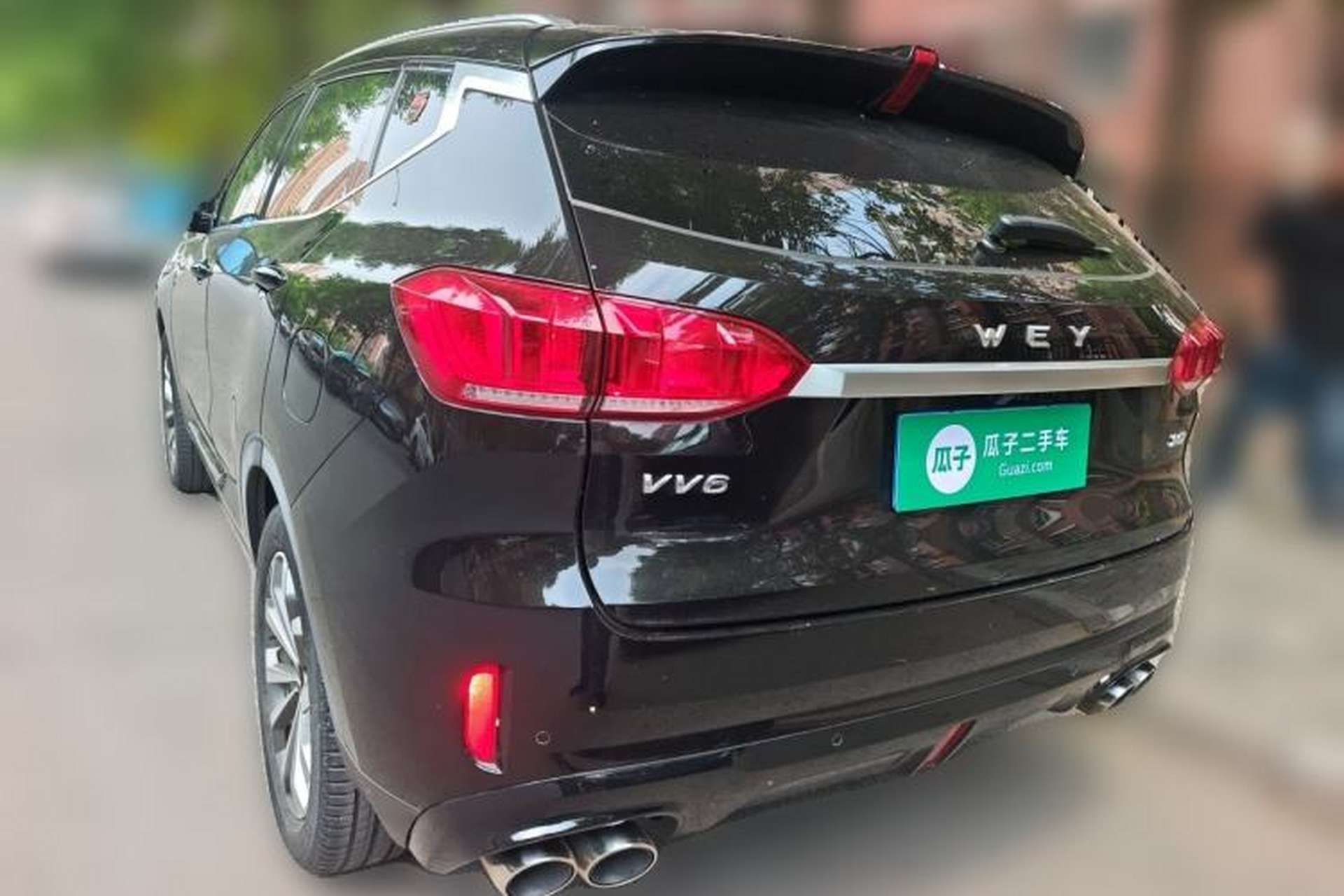 Used Wey VV6 2019 2.0T Two-Wheel-Drive Ultra-Luxury Version China VI Standard Rear Left 45 Deg