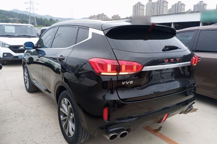 Used Wey VV6 2019 2.0T Two-Wheel-Drive Ultra-Luxury Version China VI Standard Rear Left 45 Deg