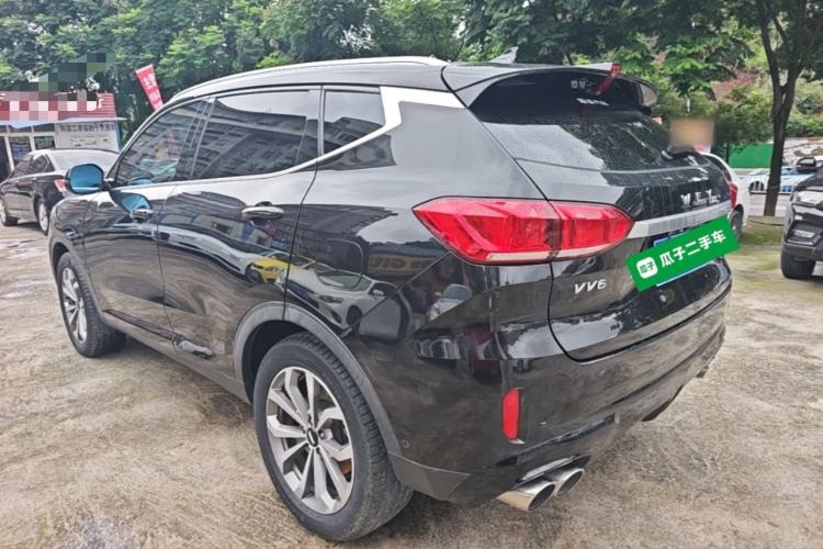 Used Wey VV6 2019 2.0T Two-Wheel-Drive Flagship Version China VI Standard Rear Left 45 Deg