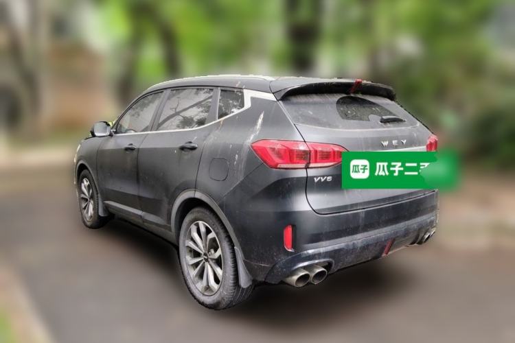 Used Wey VV6 2019 2.0T Two-Wheel-Drive Flagship Version China VI Standard Rear Left 45 Deg