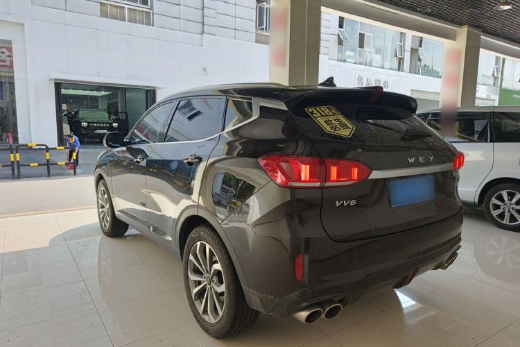 Used Wey VV6 2019 2.0T Two-Wheel-Drive Ultra-Luxury Version China VI Standard Rear Left 45 Deg