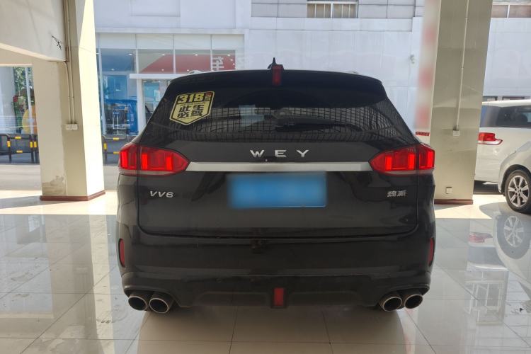 Used Wey VV6 2019 2.0T Two-Wheel-Drive Ultra-Luxury Version China VI Standard Rear