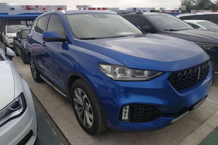 Used Wey VV6 2019 2.0T Two-Wheel-Drive Flagship Version China VI Standard Front Right 45 Deg