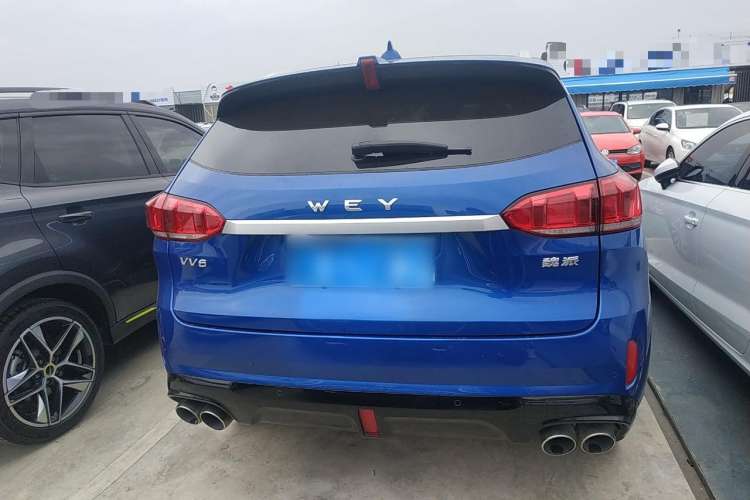 Used Wey VV6 2019 2.0T Two-Wheel-Drive Flagship Version China VI Standard Rear