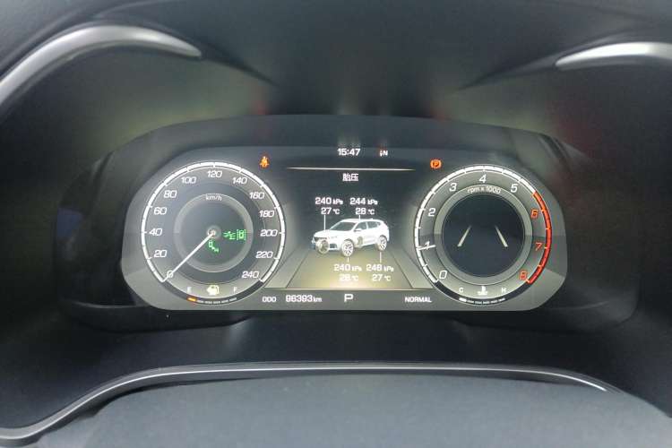 Used Wey VV6 2019 2.0T Two-Wheel-Drive Flagship Version China VI Standard Instrument Cluster